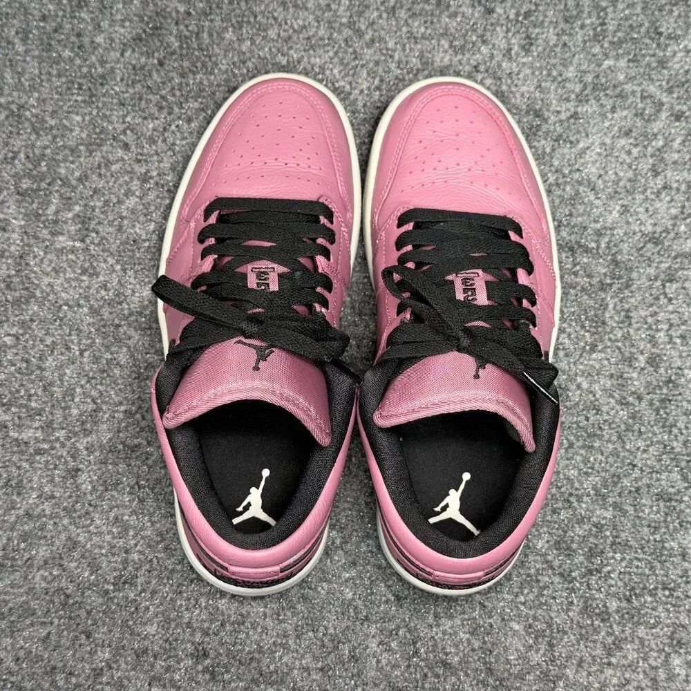 Jordan 1 Low Shoes Women's 8 Mulberry Low‎ Lace Athletic Retro Nike Sneakers